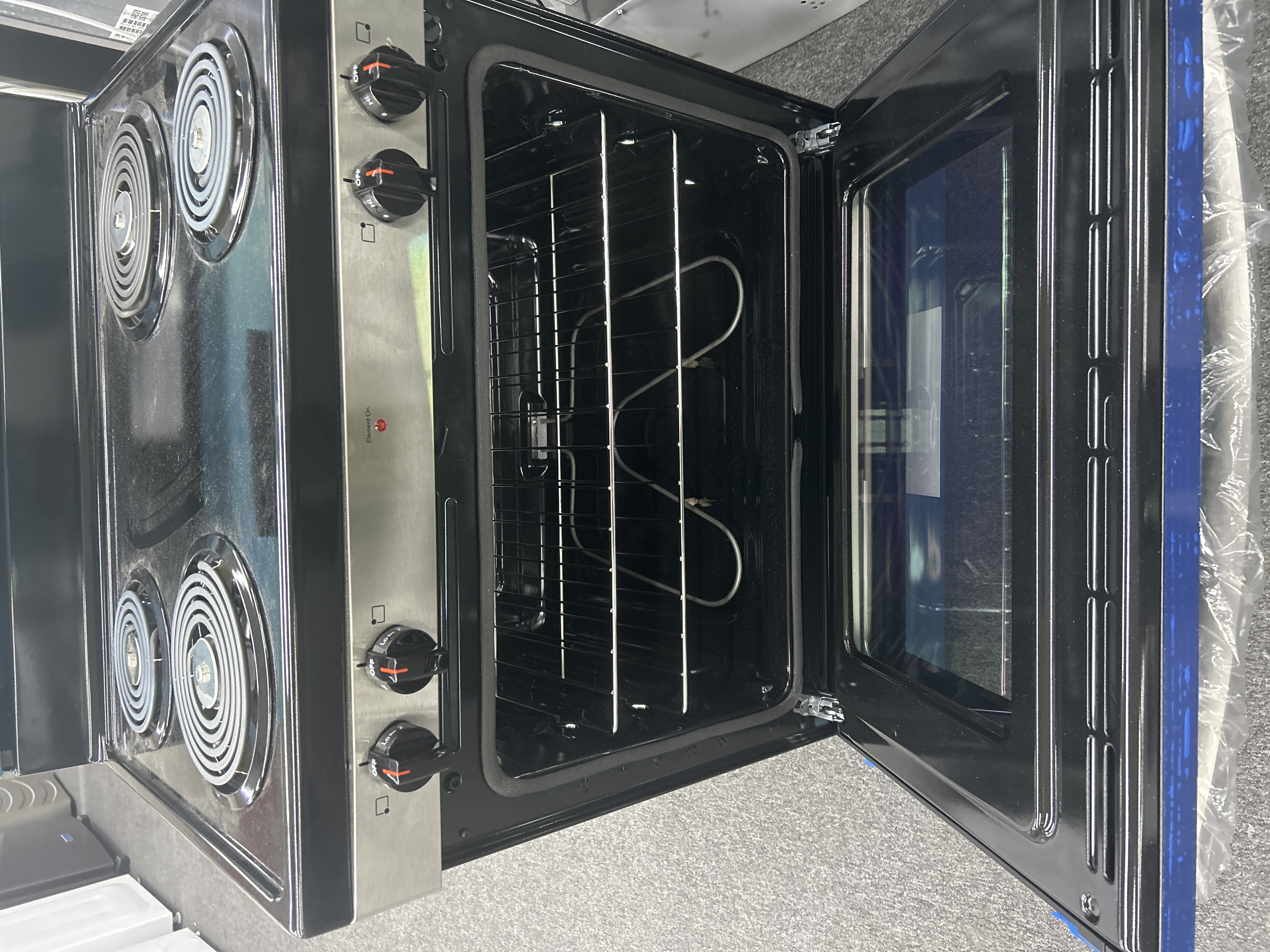 Frigidaire 30" Electric Coil Range 5.3 cu ft Stainless photo 2