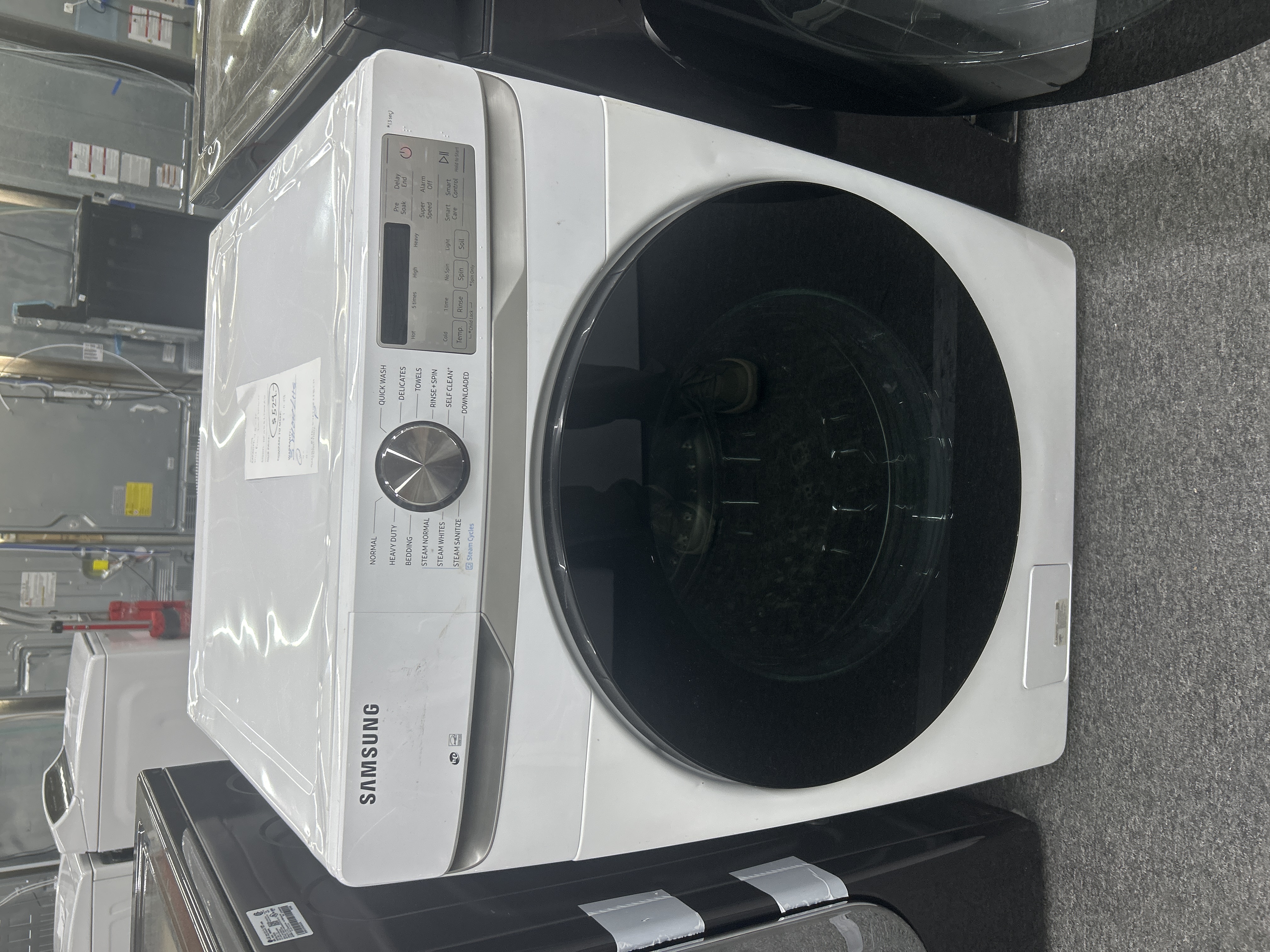 Samsung 4.5 Cu Ft Smart Front Load Washer - White