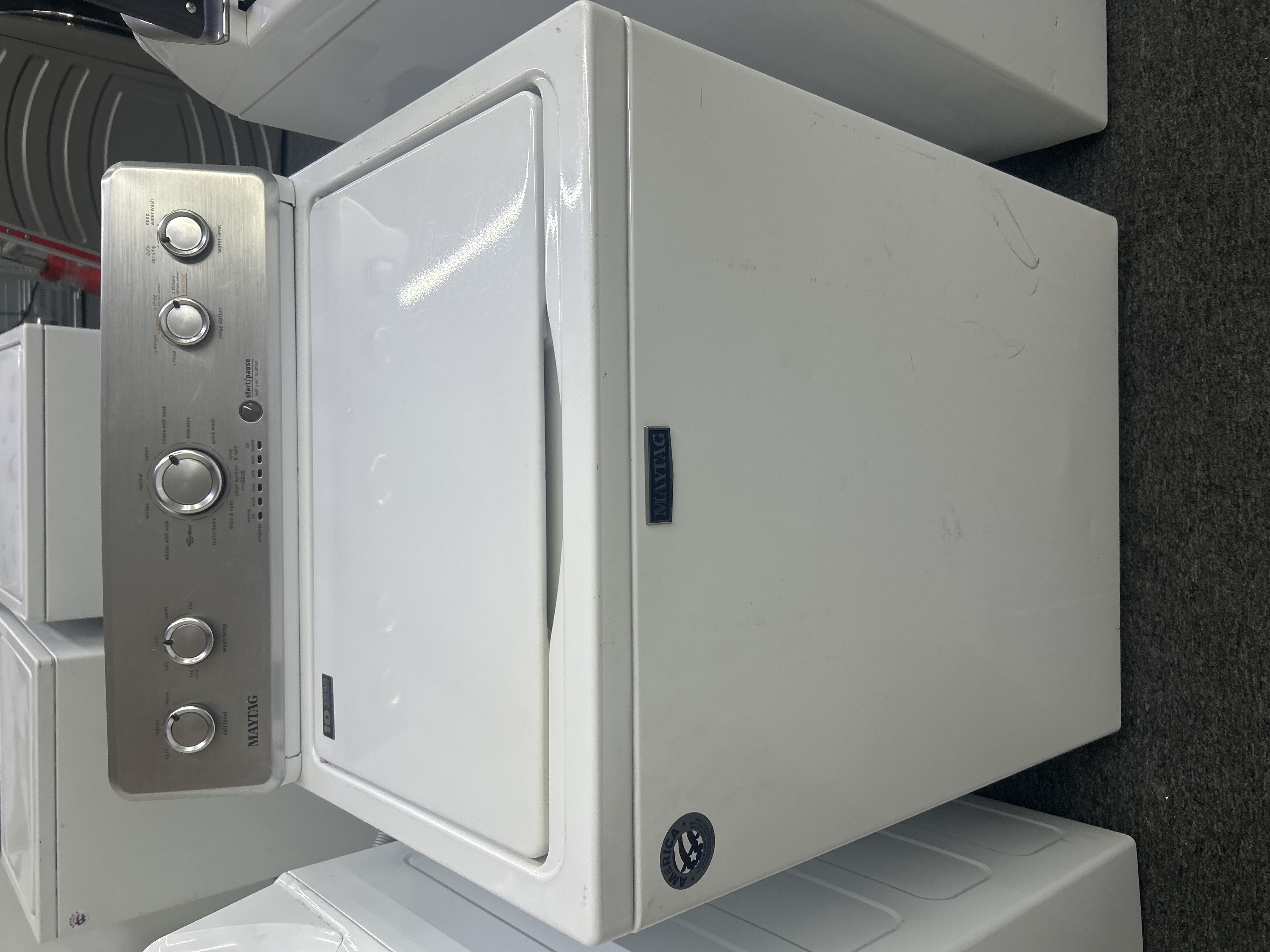 Maytag 3.8 Cu Ft Top Load Washer White MVWC465HW