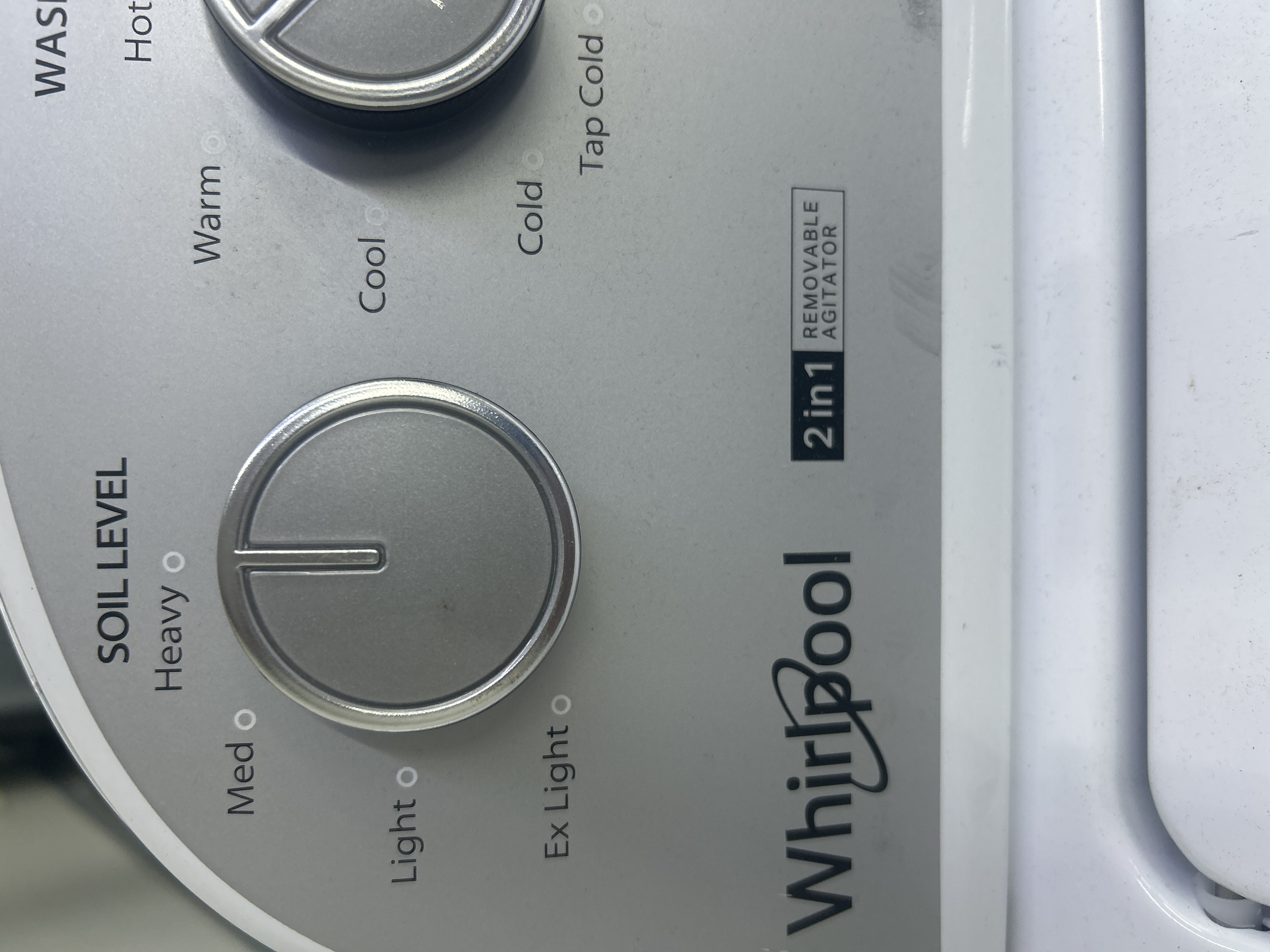 Whirlpool 3.8 Cu Ft Top Load Washer WTW4957PW White photo 3