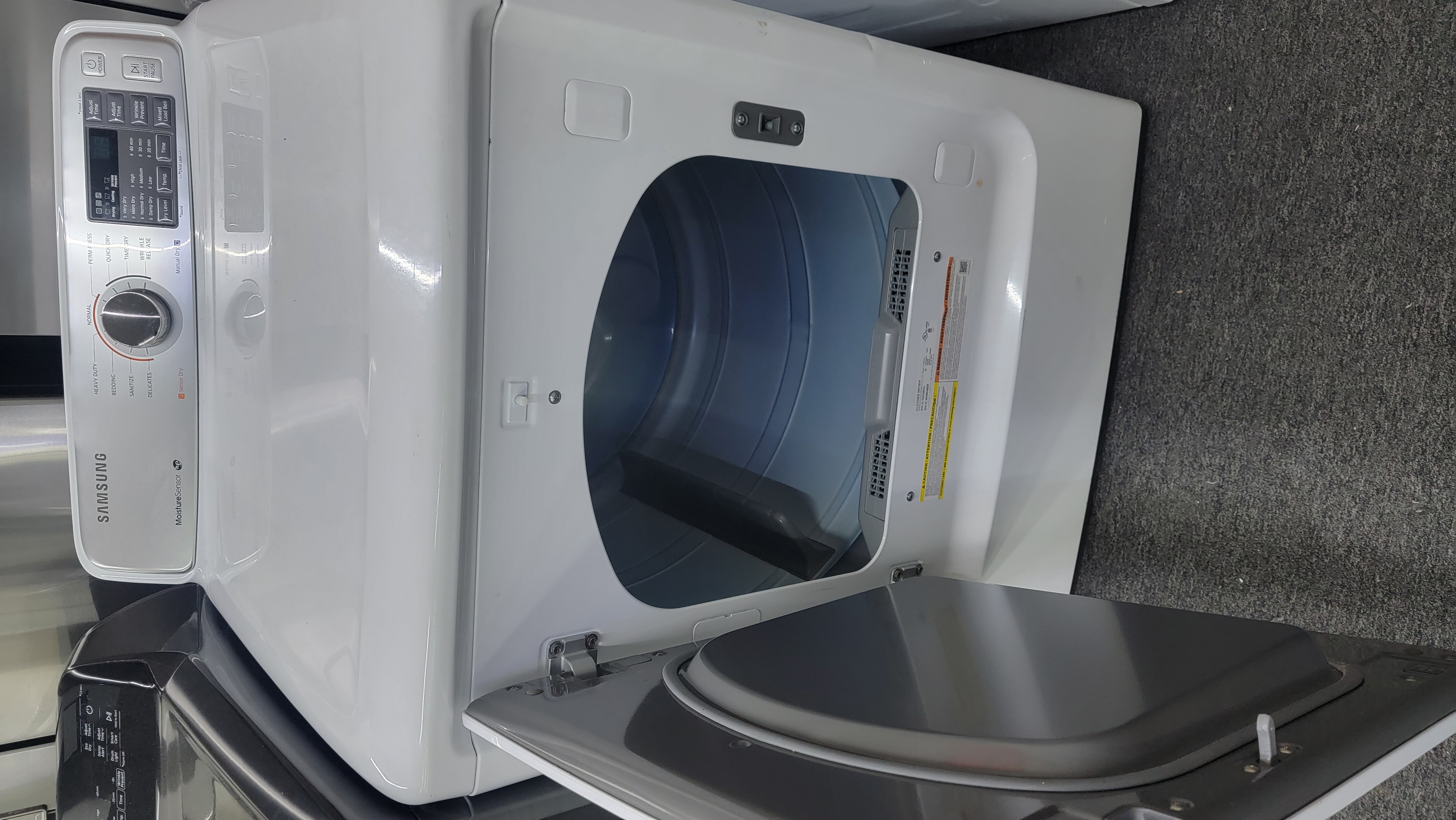 Samsung 7.4 cu ft Electric Dryer White DV45H7000EW photo 2