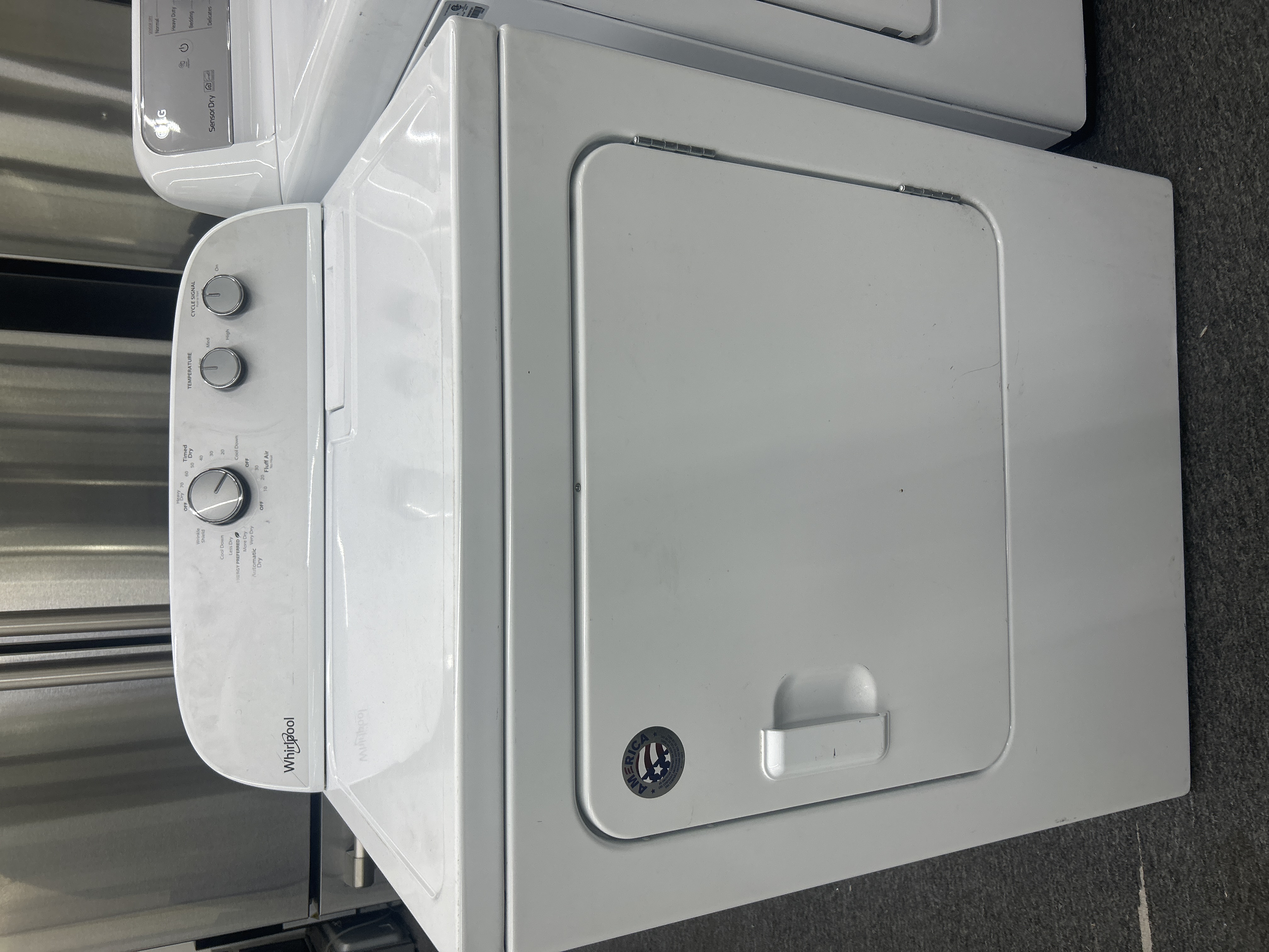 Whirlpool 7.0 cu ft Electric Dryer, White - WED4815EW